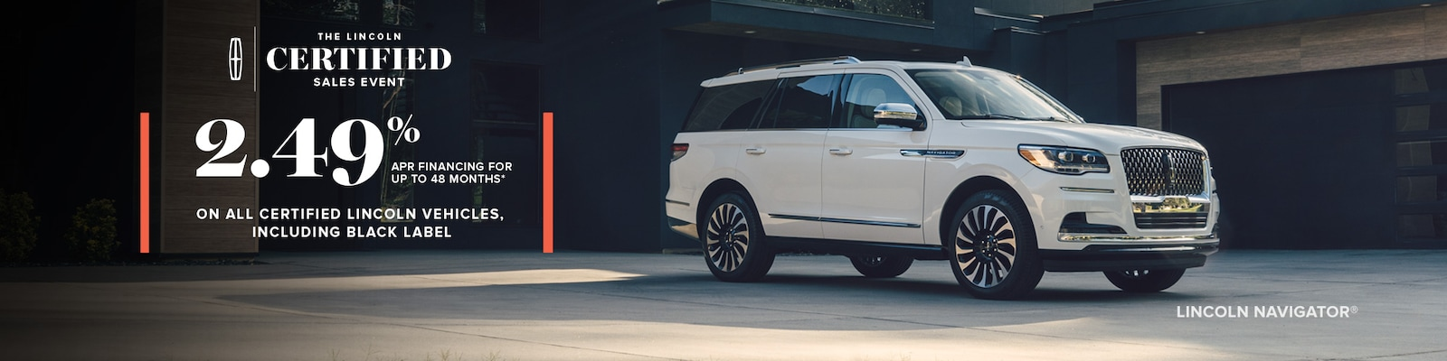 The Lincoln Certified Sales Event at Lincoln of New Bern in New Bern